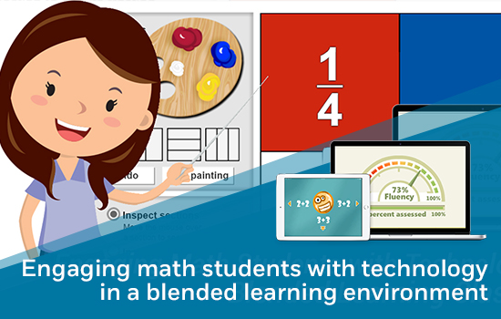 Engaging students with technology in a blended learning classroom