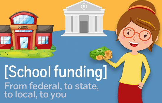 School funding, from federal, to state, to local, to you